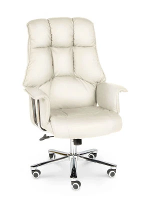 Кресло для руководителя Norden Президент H-1133-70-5 слоновая кость премиум экокожа
