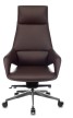 Кресло для руководителя Бюрократ DAO-2 коричневая кожа - 1