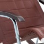 Кресло-качалка складная Белтех, к/з коричневый Mebelimpex Металл Коричневый - 00000209 - 8