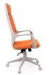 Кресло для руководителя Everprof Trio Grey TM ткань оранжевая EP Trio grey T orange f - 1