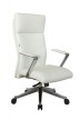Кресло для руководителя Riva Design Chair Dali А1511 белая кожа