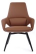 Конференц-кресло Riva Design Chair Aura-ST FK005-С светло-коричневая  кожа - 1