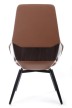 Конференц-кресло Riva Design Chair Aura-ST FK005-С светло-коричневая  кожа - 4