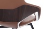 Конференц-кресло Riva Design Chair Aura-ST FK005-С светло-коричневая  кожа - 5