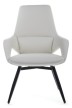 Конференц-кресло Riva Design Chair Aura-ST FK005-С белая кожа - 1