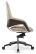 Кресло для персонала Riva Design Aura-M FK005-В светло-бежевая кожа - 2