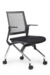Конференц-кресло Riva Design Chair Moby D2002 черная ткань