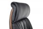 Кресло для руководителя Riva Design Byron YS1505A черная кожа - 5