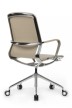Кресло для персонала Riva Design Bond FK007-B11-P светло-бежевая экокожа - 4