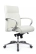 Кресло для персонала Riva Design Gaston-M 9264 белая кожа