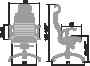 Кресло для руководителя Метта Samurai KL-3.04 черный - 4