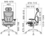 Кресло для руководителя Expert STAR серая сетка HSTM01-G-GY - 3
