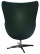 Дизайнерское кресло EGG CHAIR зеленый - 3