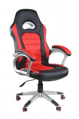 Геймерское кресло Riva Chair RCH 9167H+Чёрный/Красный
